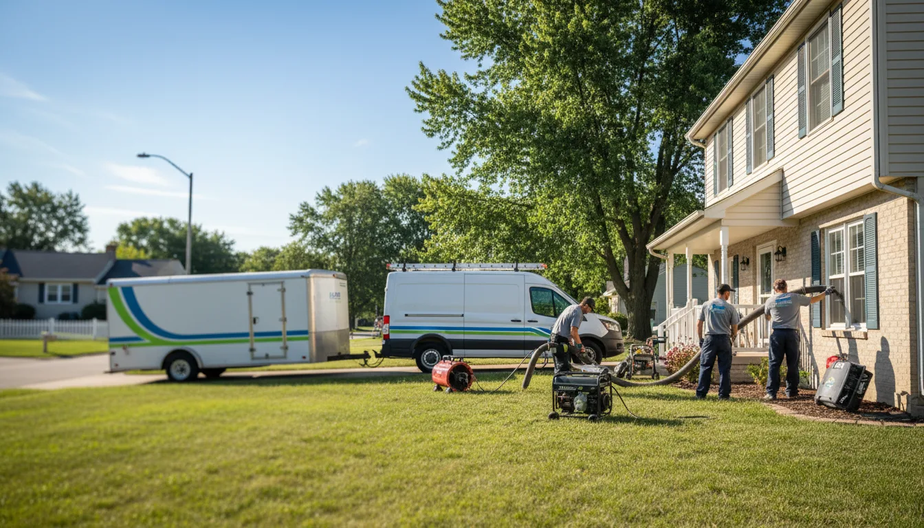 Flooded Basement Restoration And Cleanup With Repair in Chippewa Lake, OH near me